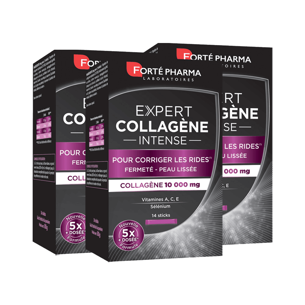 Lot de 3 Expert Collagène Intense - Forté Pharma