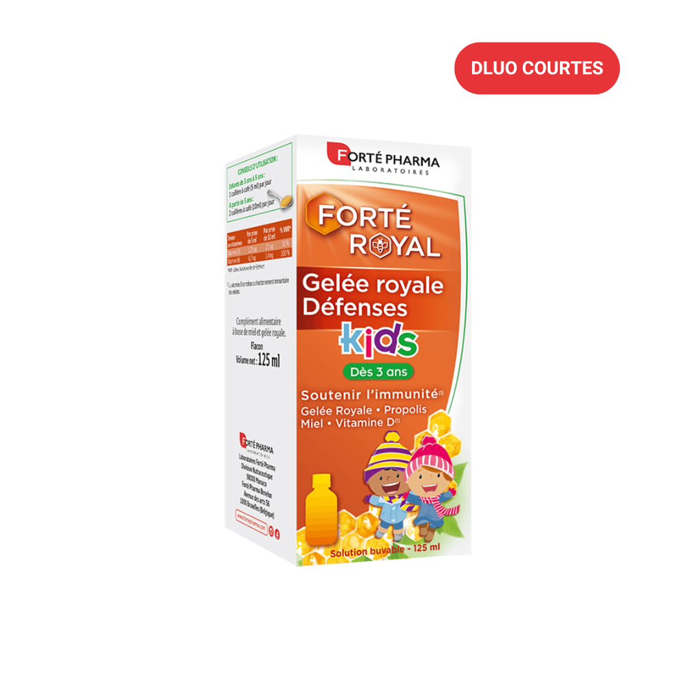 Acheter notre solution buvable gelée royale défenses kids