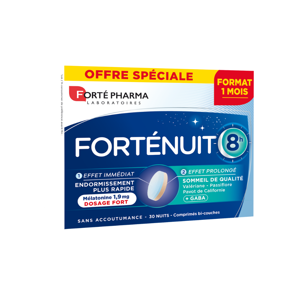 FortéNuit 8h mélatonine GM