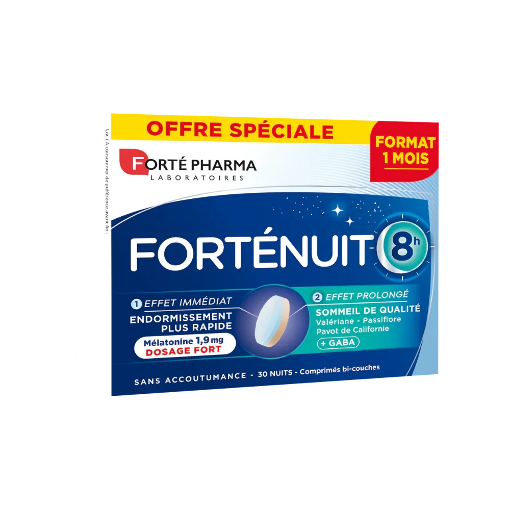 FortéNuit 8h mélatonine GM