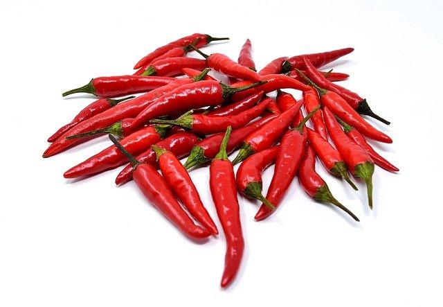 Piment rouge, effet thermogénique minceur.