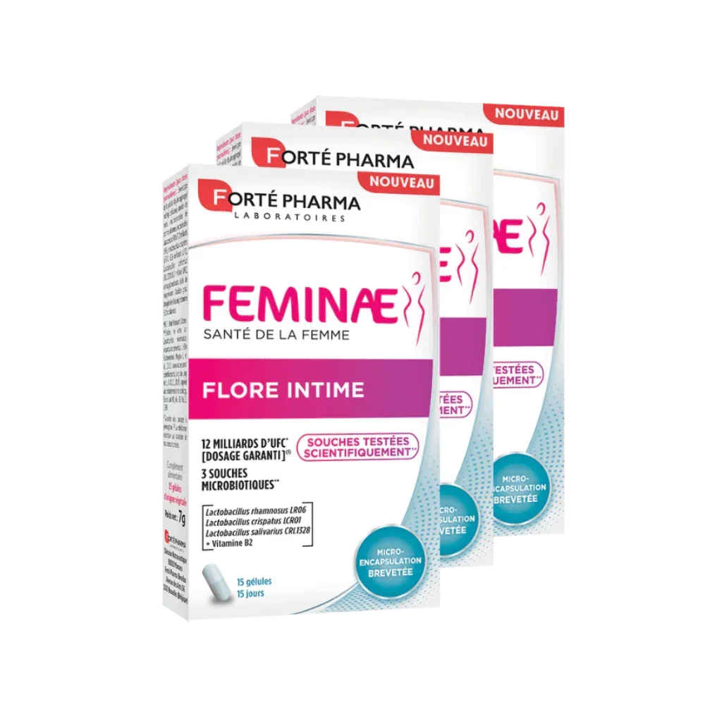 Lot de 3 Feminae Flore Intime - Forté Pharma - Lot de 3 Feminae Flore Intime - Default Title