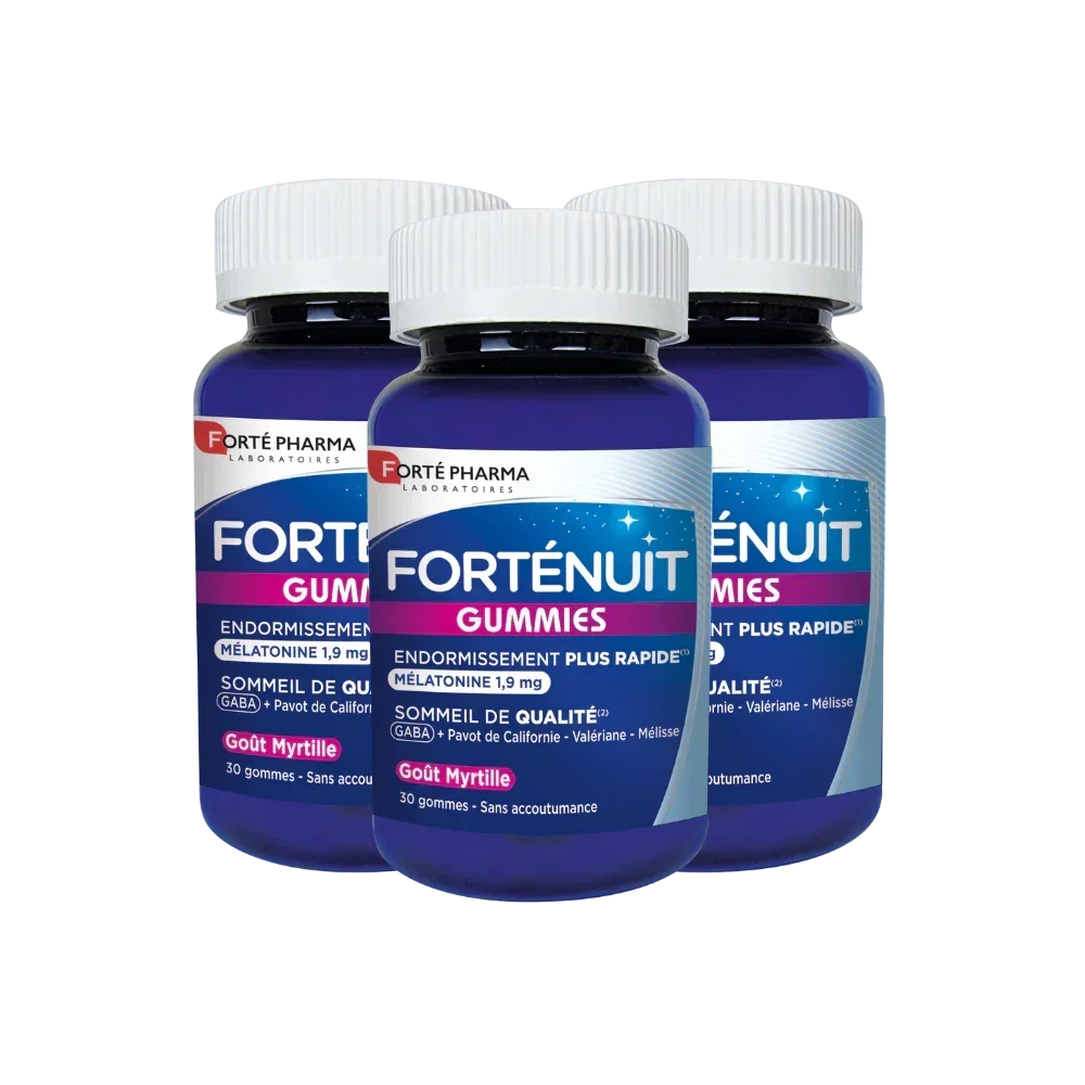 Lot de 3 FortéNuit Gummies - Forté Pharma - Lot de 3 FortéNuit Gummies - Default Title