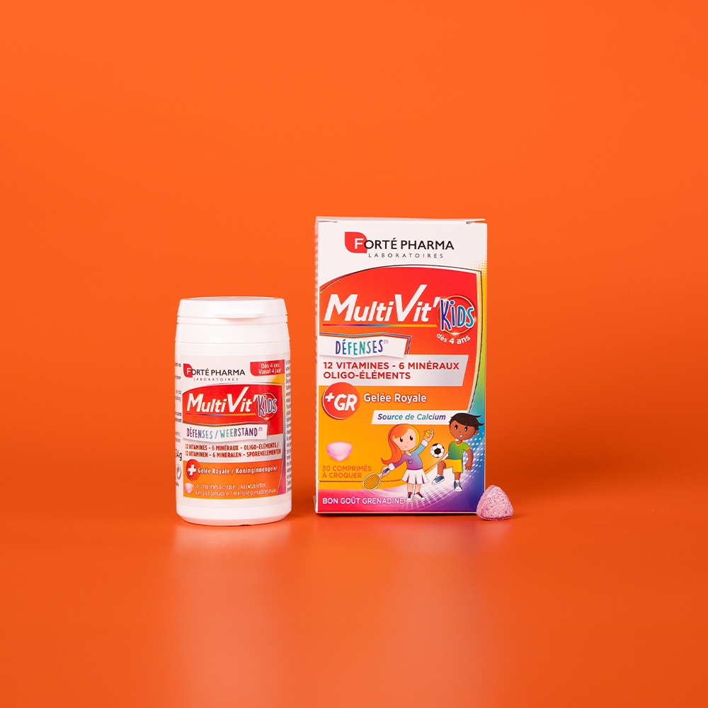 MultiVit'Kids vitamines défenses immunitaires enfants