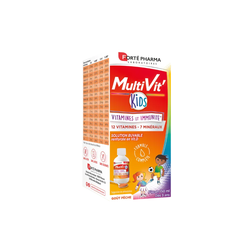 MultiVit'kids vitamines et immunité