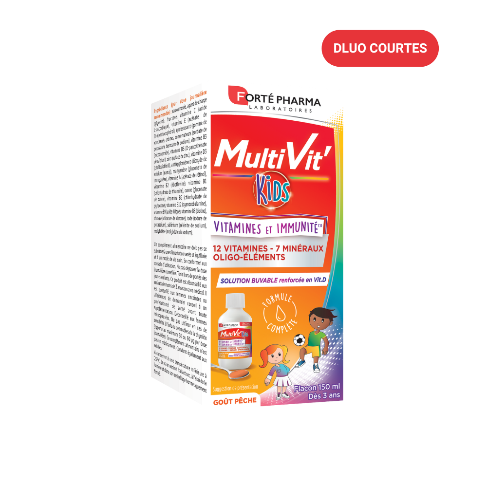 Multivit kids solution buvable