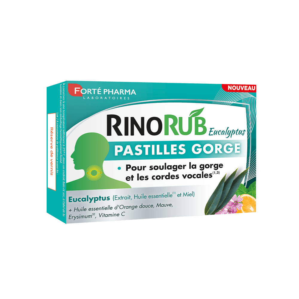 RinoRub Pastilles Gorge - Forté Pharma