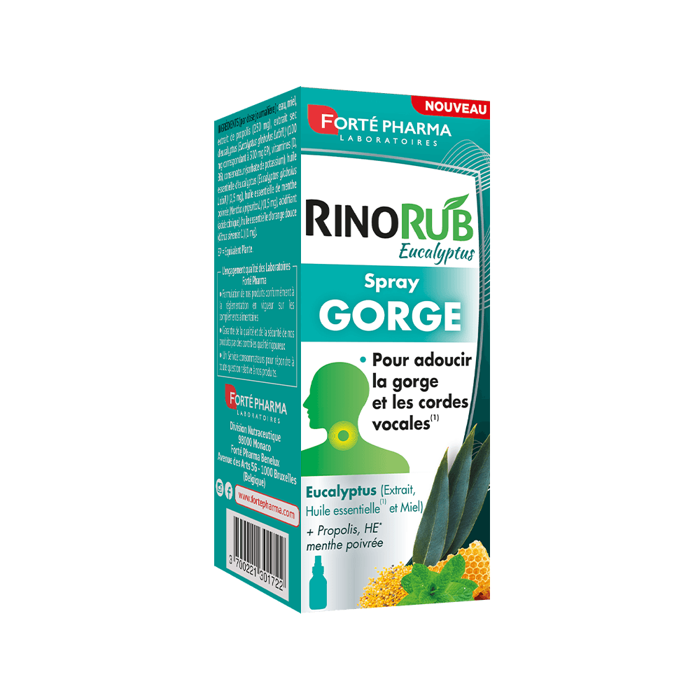RinoRub Spray Gorge - Forté Pharma