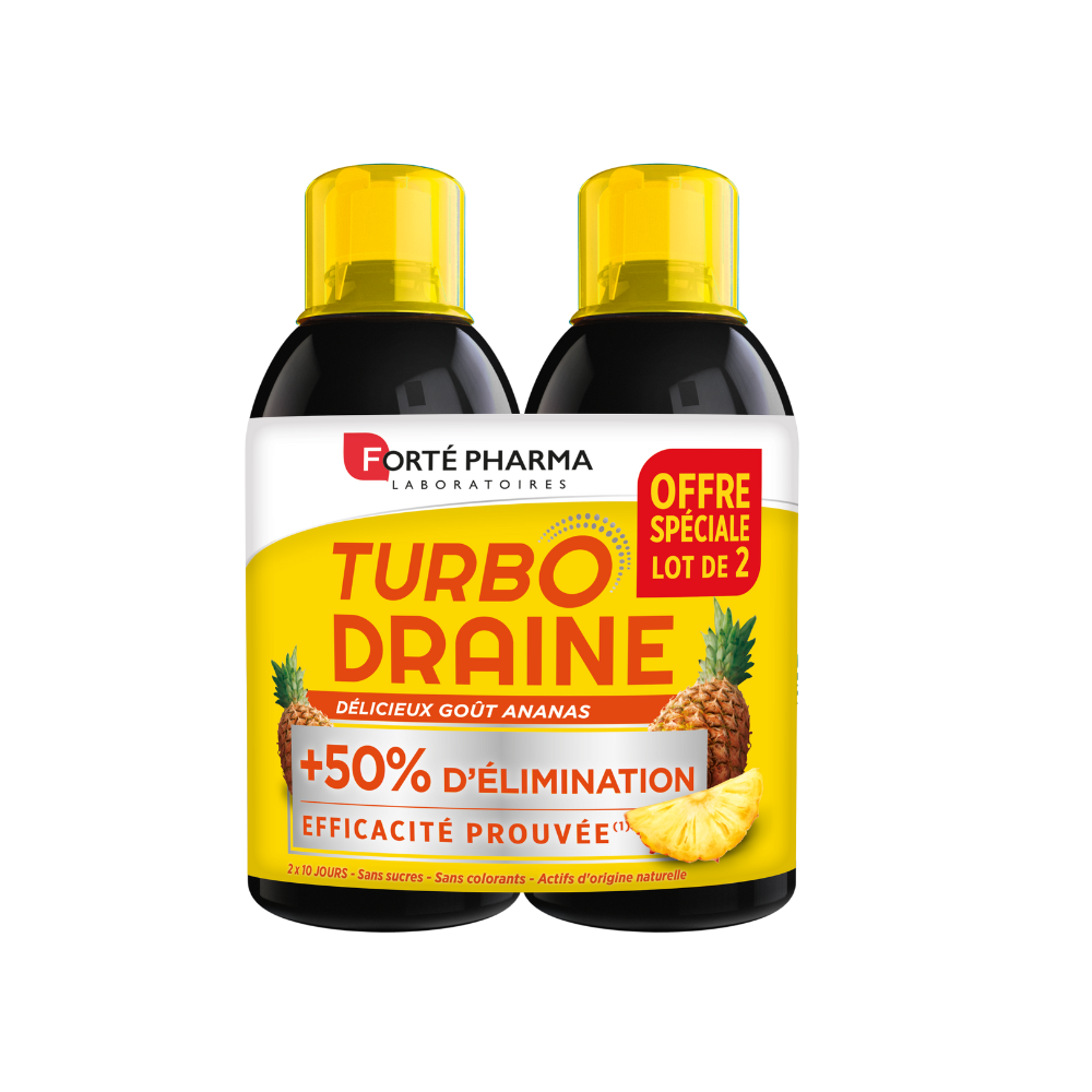 Turbodraine ananas lot de 3