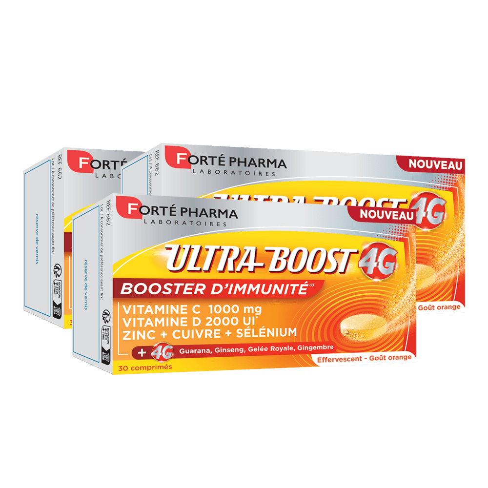 Lot de 3 UltraBoost Booster d'Immunité - Forté Pharma