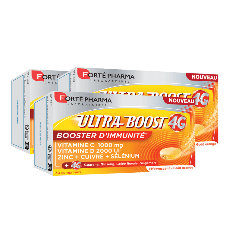 Lot de 3 UltraBoost Booster d'Immunité - Forté Pharma