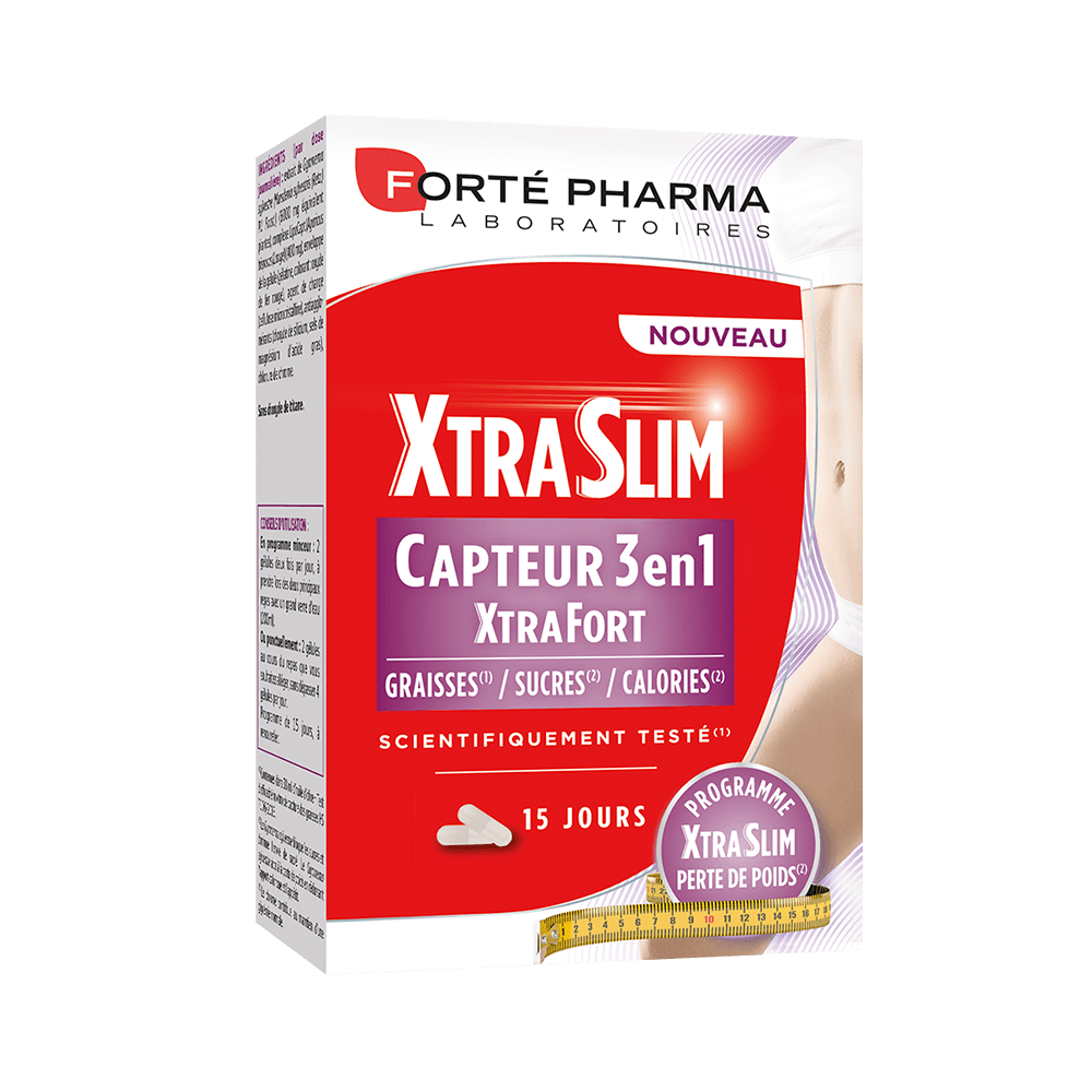 XtraSlim Capteur 3 en 1 - Forté Pharma