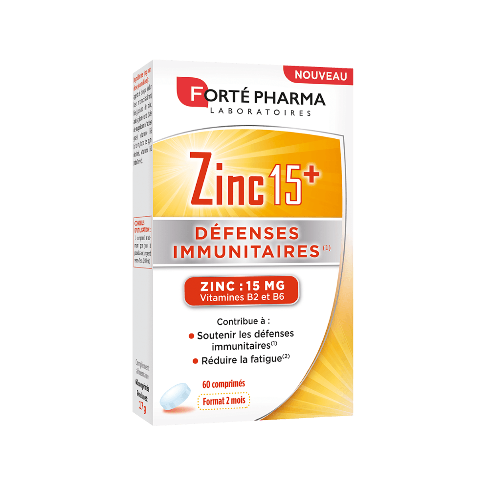 Zinc 15+ - Forté Pharma