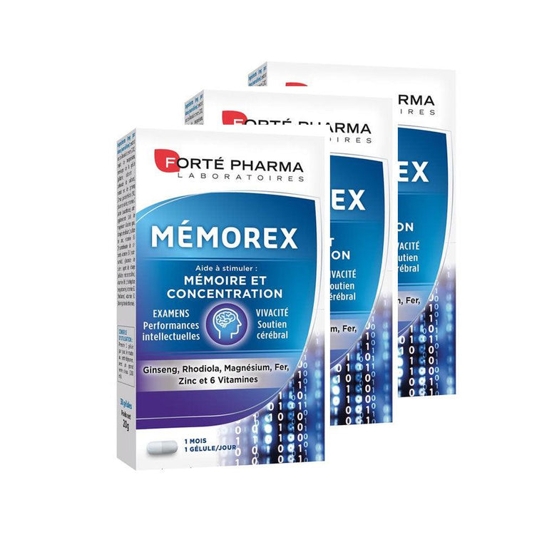 Lot de 3 Mémorex - Forté Pharma