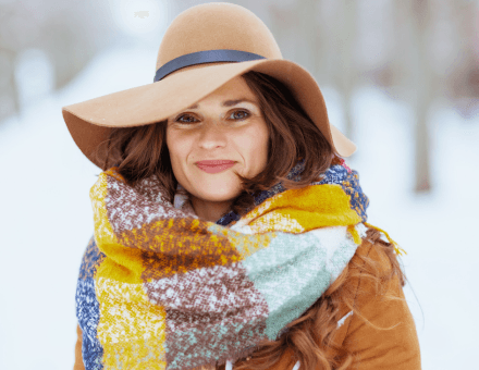 Comment avoir une belle peau en hiver ? - Forté Pharma