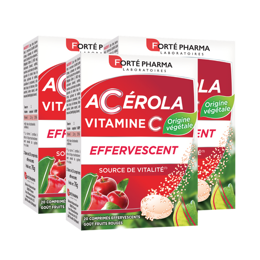 Acérola vitamine C effervescent Forté Pharma