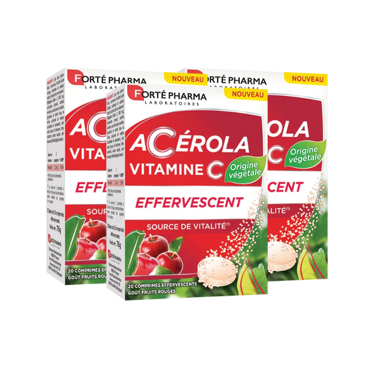 Lot de 3 Acérola Effervescent