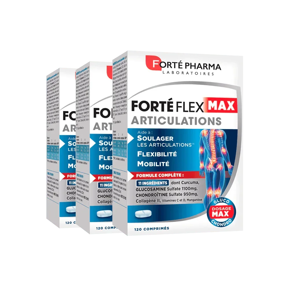 Lot de 3 Forté Flex Max Articulations - Forté Pharma - Lot de 3 Forté Flex Max Articulations - Default Title