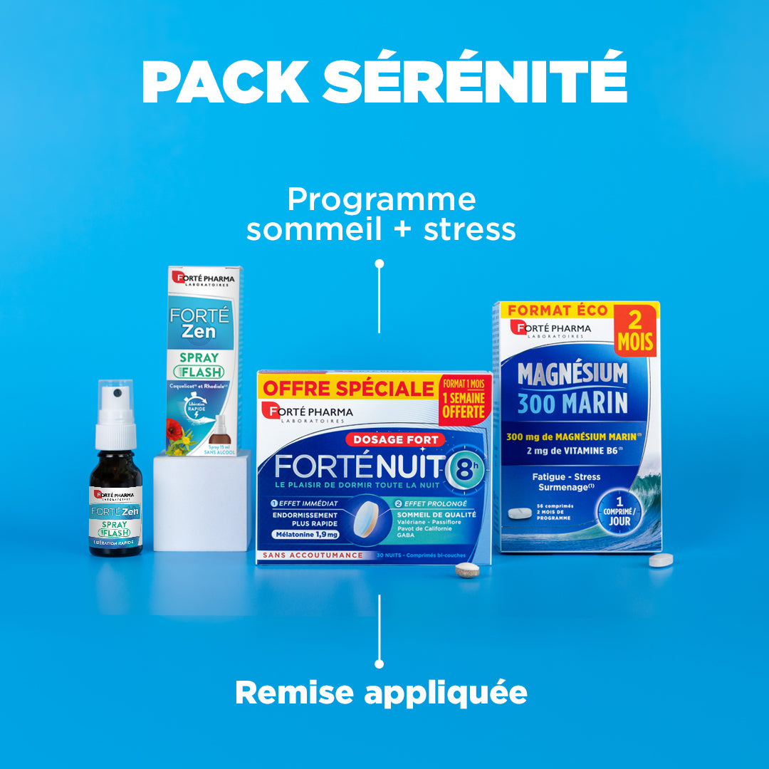 Programme sommeil stress sérénité Forté Pharma