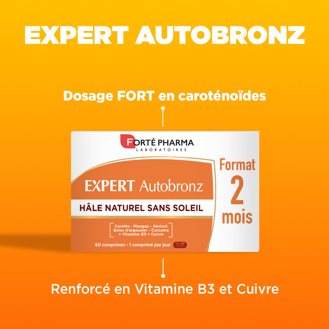 Expert AutoBronz comprimés - Forté Pharma - Expert AutoBronz comprimés - Default Title