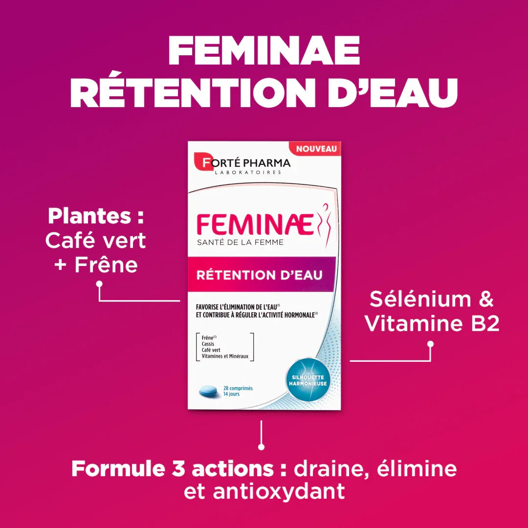 FEMINÆ Rétention d'eau - Forté Pharma - FEMINÆ Rétention d'eau - Default Title