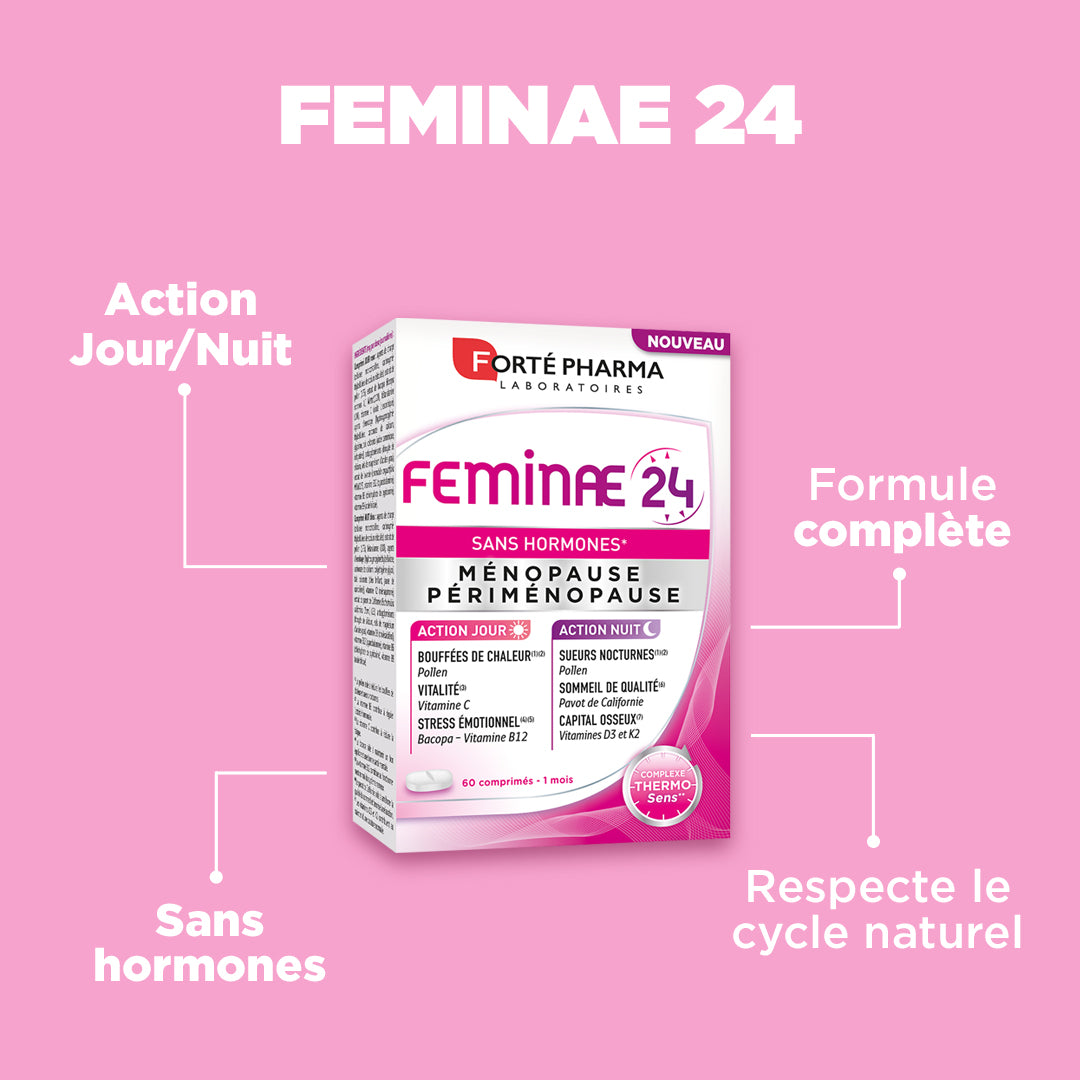 Actions ménopause sans hormones Feminae 24