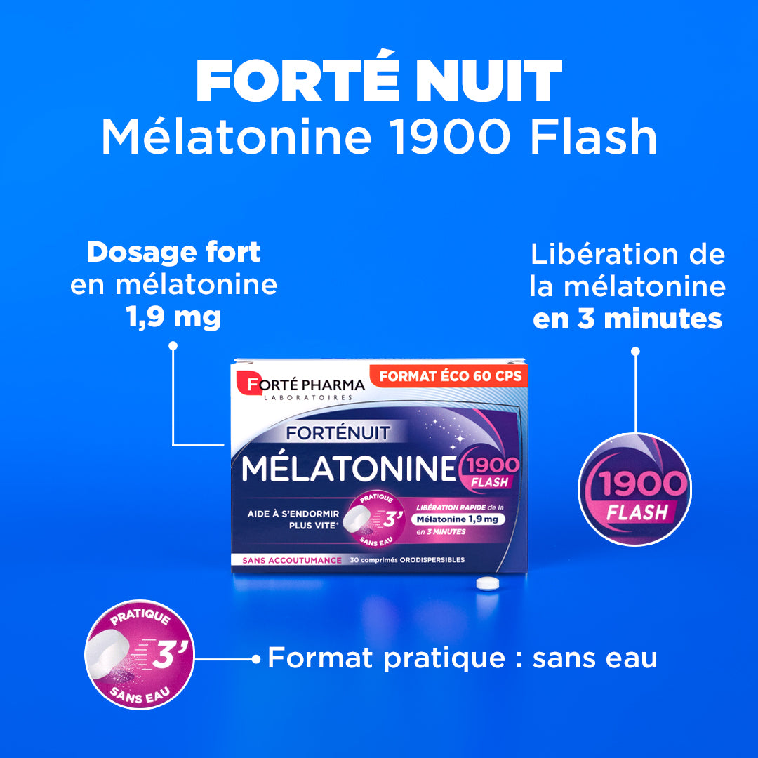 Mélatonine 1900 Flash - Forté Pharma