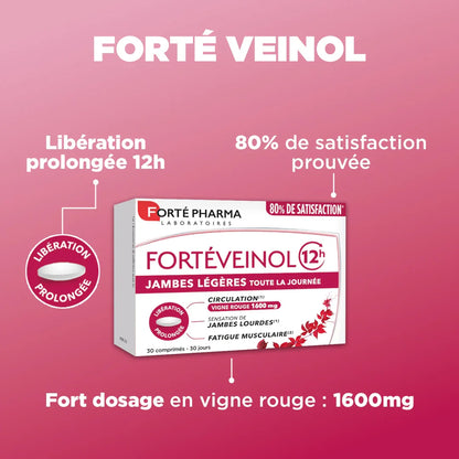 Forté Veinol 12h - Forté Pharma - Forté Veinol 12h - 1 mois