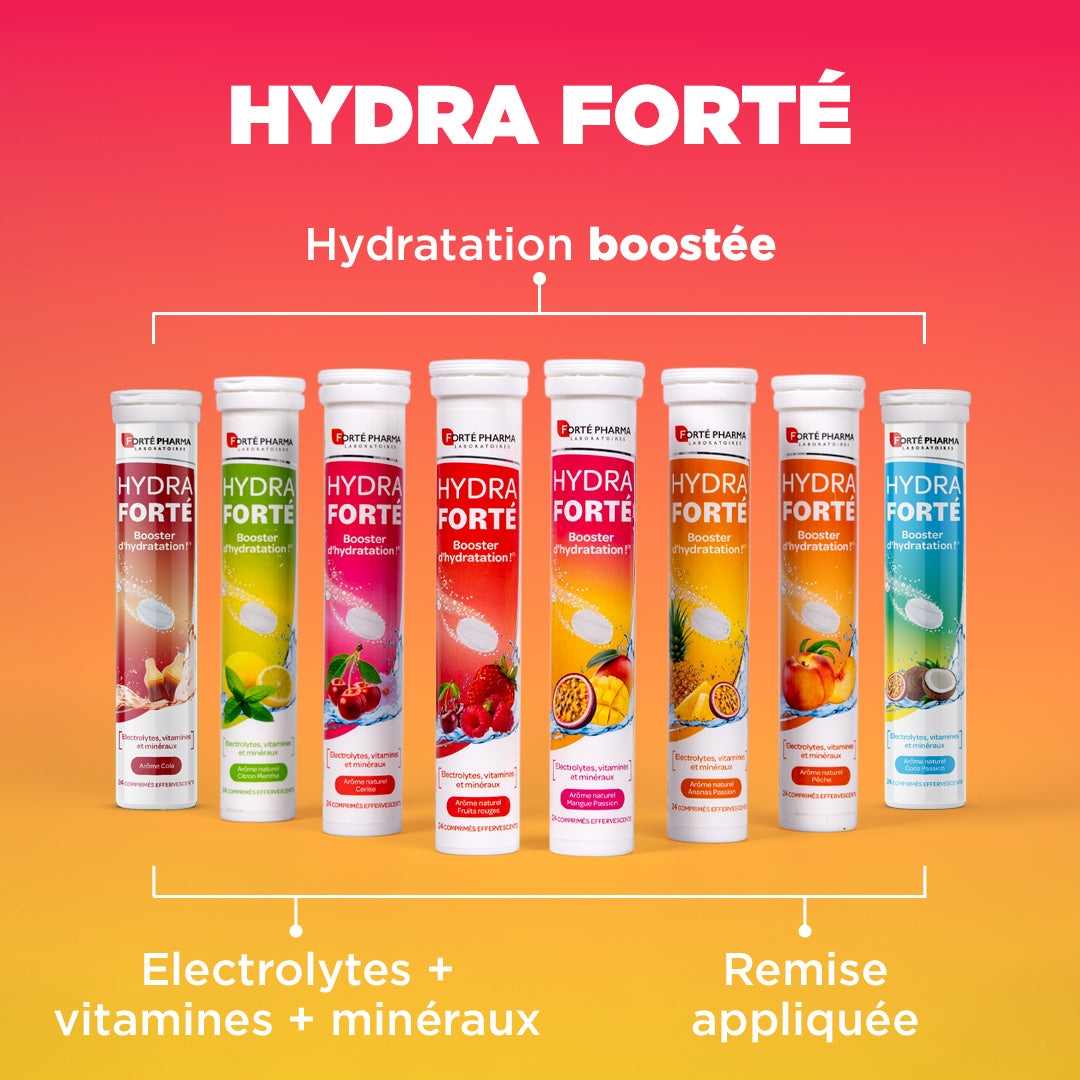 Hydra Forté - Forté Pharma - Hydra Forté goûts attributs