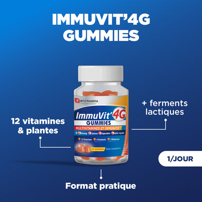 ImmuVit'4G Gummies attributs