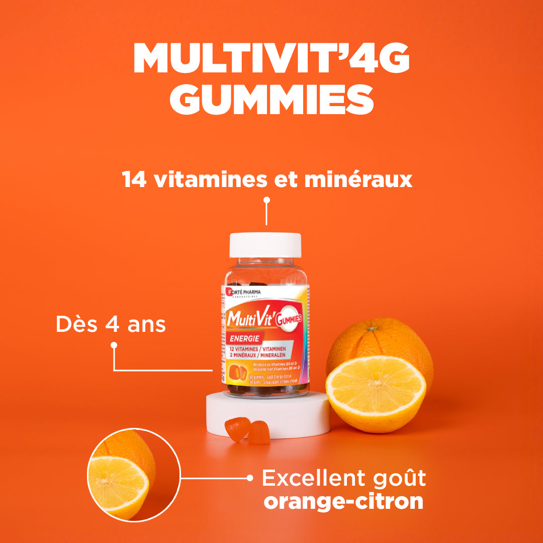 Attributs MultiVit'4G Gummies