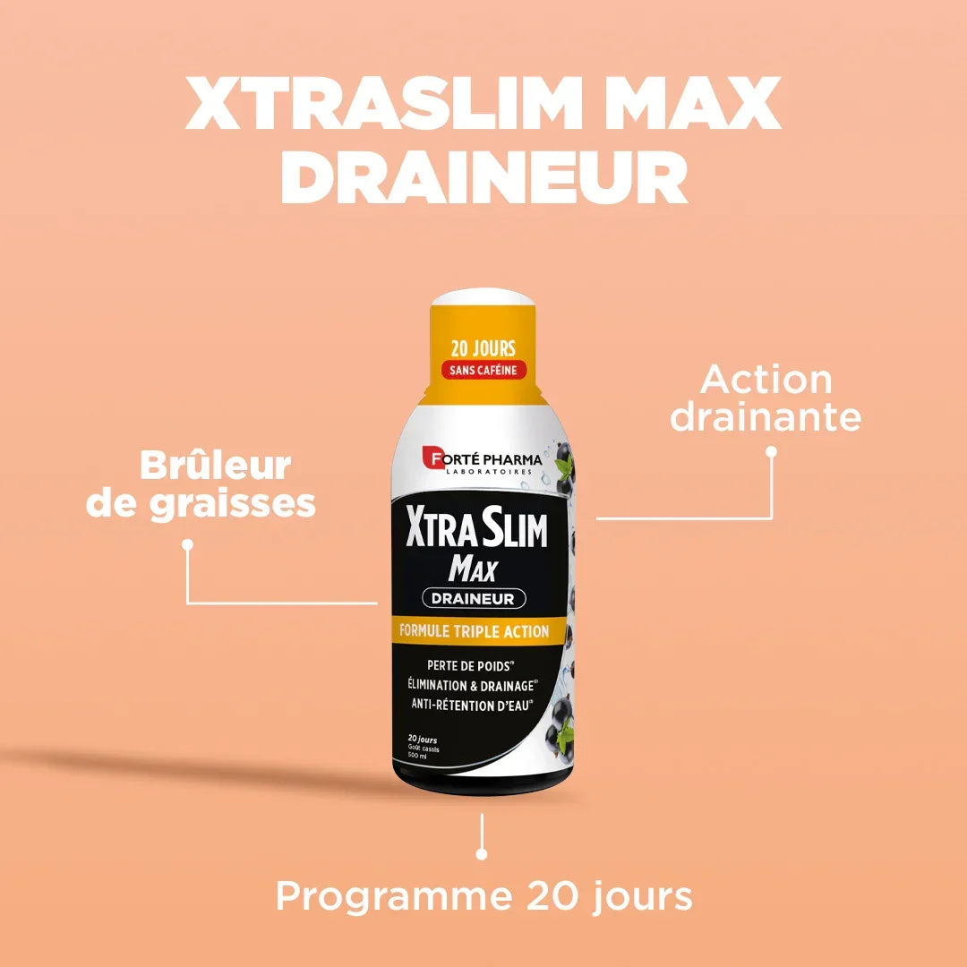 XtraSlim Max Draineur - Forté Pharma - XtraSlim Max Draineur 
