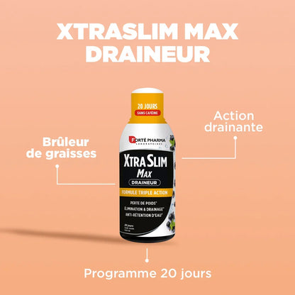 XtraSlim Max Draineur - Forté Pharma - XtraSlim Max Draineur 