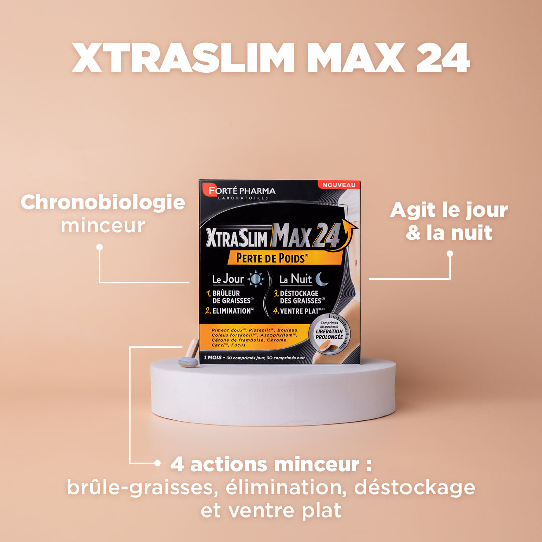 bienfaits action minceur brule graisse XtraSlim Max 24