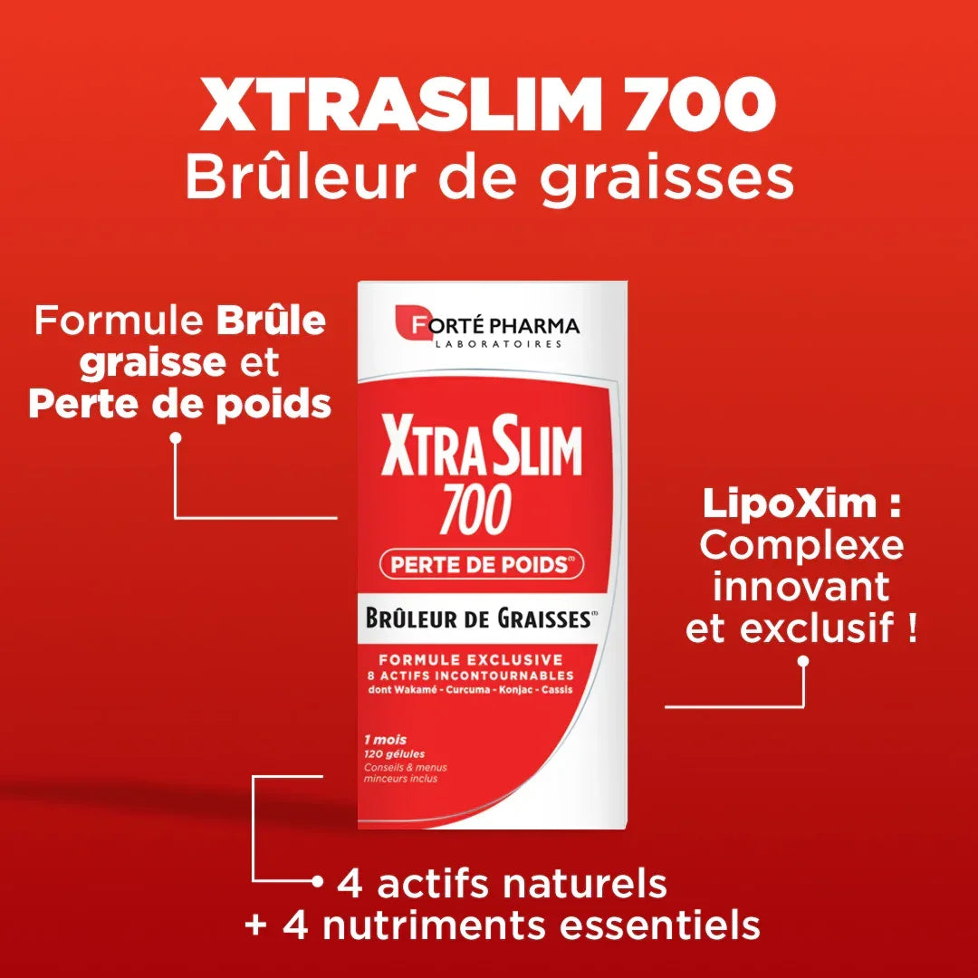 Attributs XtraSlim 700 brûleur de graisses