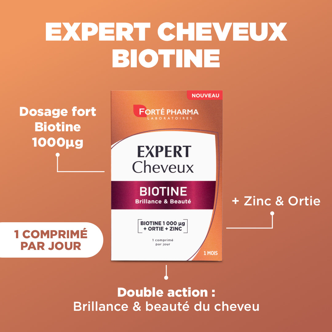 Expert cheveux biotine