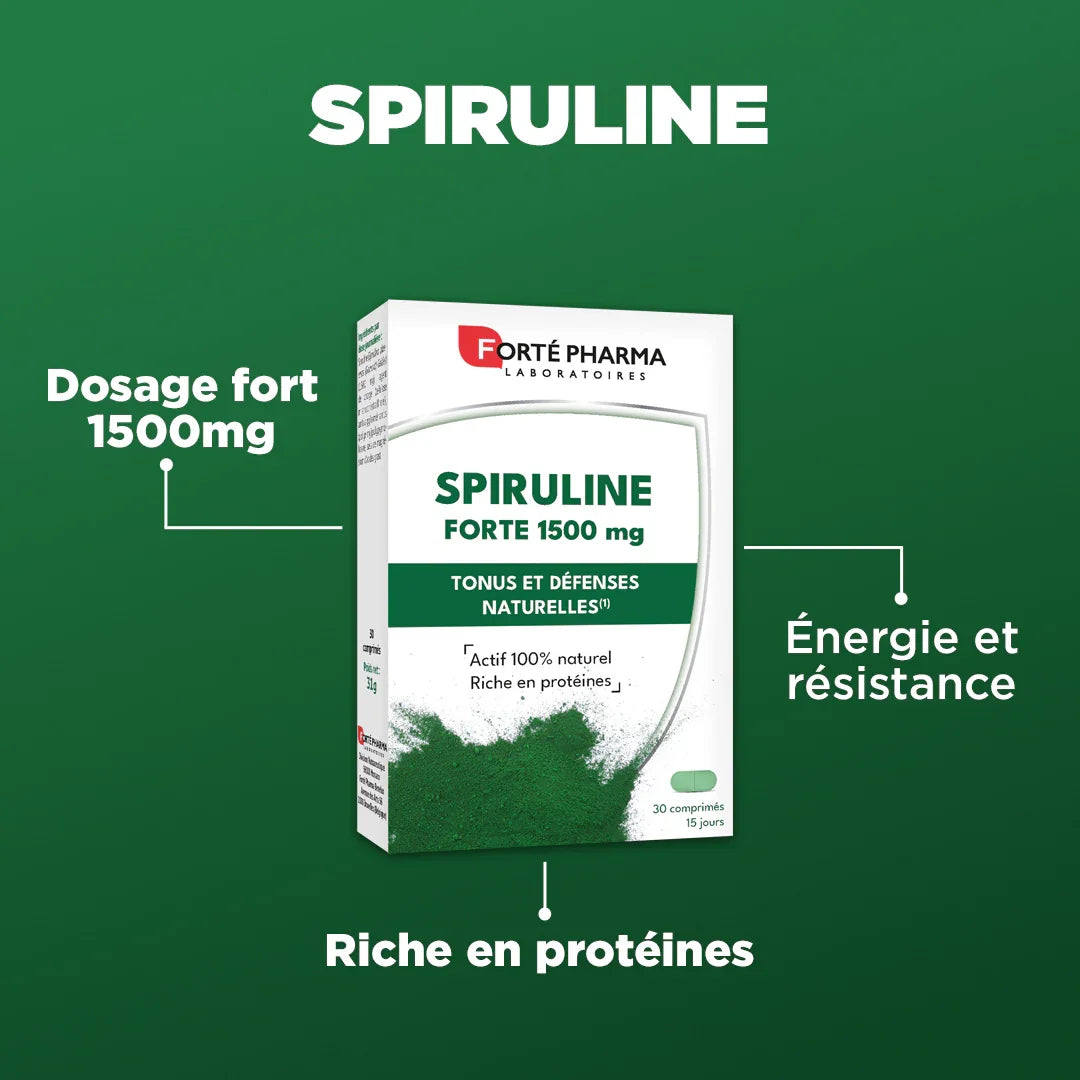 Spiruline Forte 1500 - Forté Pharma - Spiruline Forte 1500 - Default Title