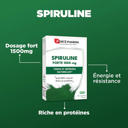 Spiruline Forte 1500 - Forté Pharma - Spiruline Forte 1500 - Default Title