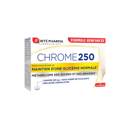 Acheter Chrome 250 sucres et graisses