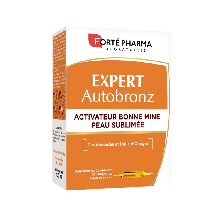 Expert Autobronz 20 ampoules bronzage 
