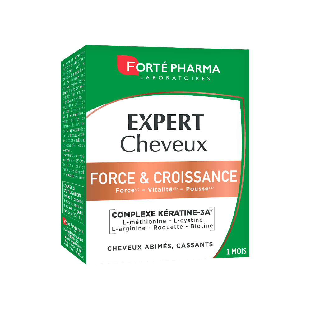 Expert Cheveux Force et Croissance Kératine - Forté Pharma