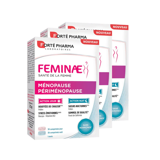 Lot de 3 Feminae Ménopause Périménopause - Forté Pharma - Lot de 3 Feminae Ménopause Périménopause - Default Title
