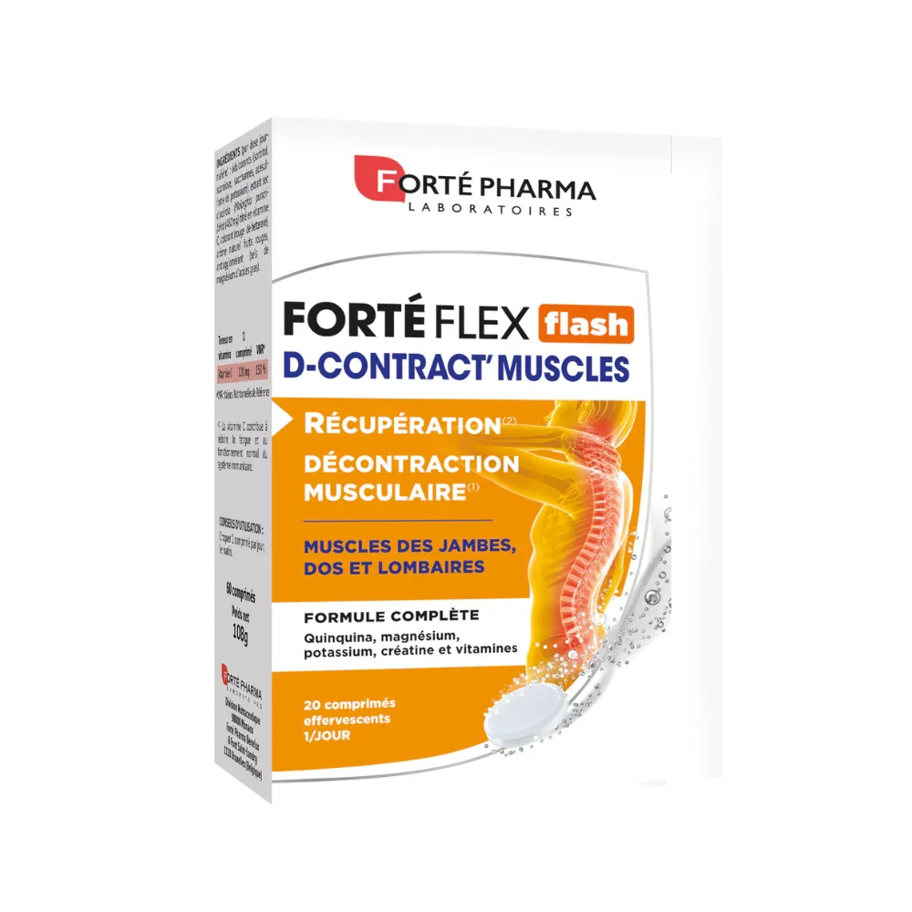 FortéFlex Flash D-Contract Muscles Effervescent