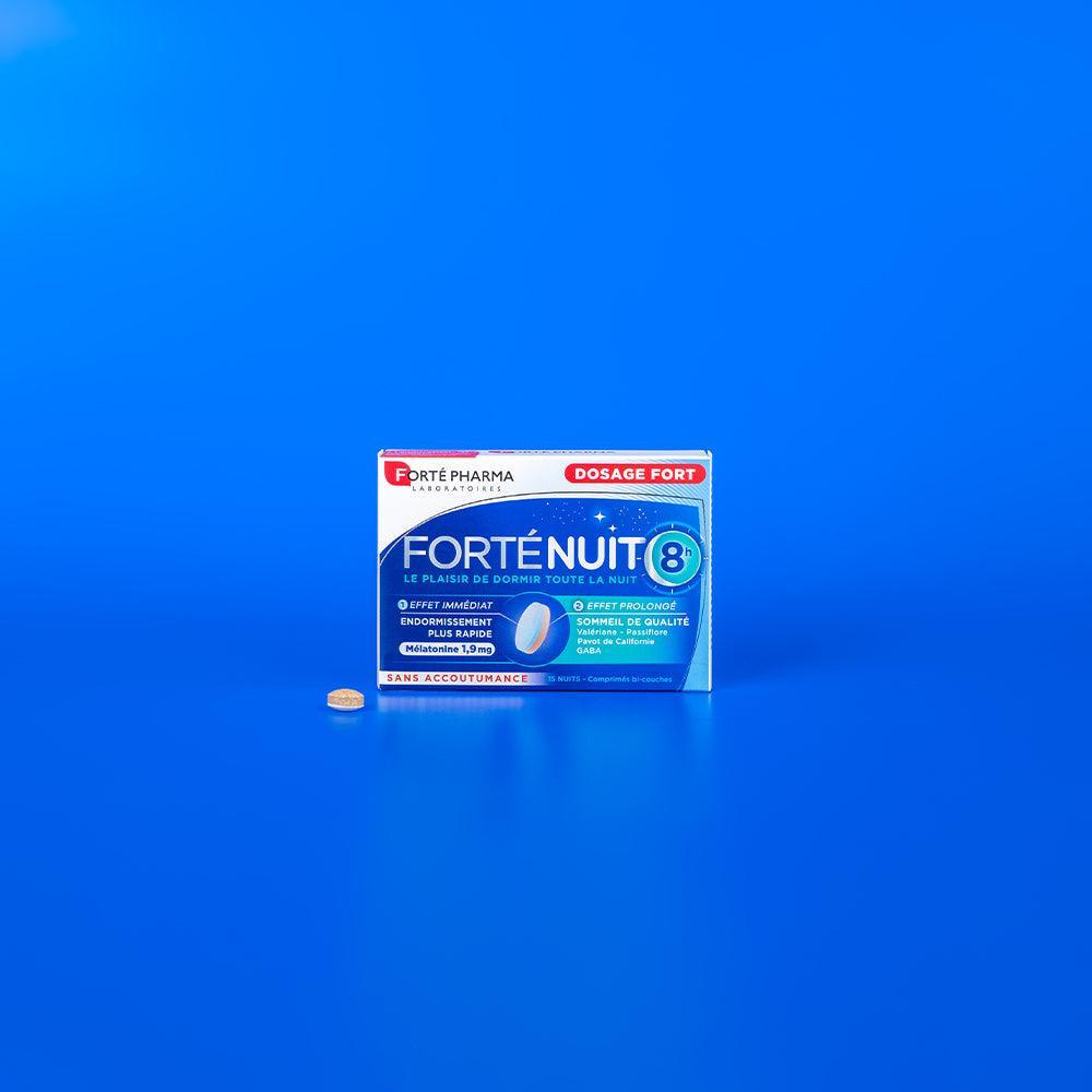 Otaski Forte Forte Nuit 8 _ Forté Nuit Sommeil 8H Mélatonine et Plantes 30 comprimés ...