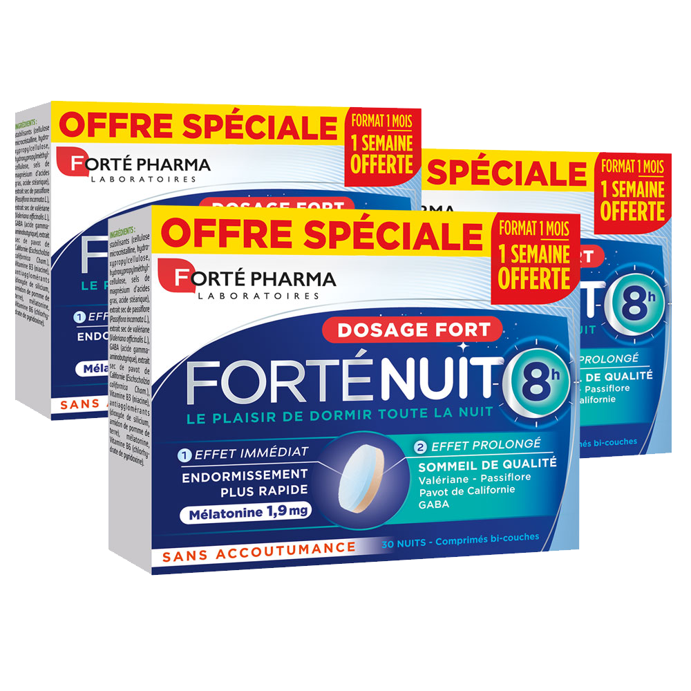 Acheter Forté nuit sommeil lot de 3