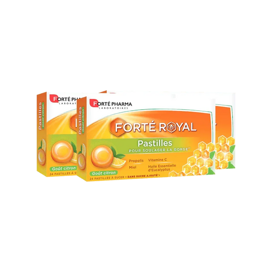 Lot de 3 Forté Royal Pastilles Citron - Forté Pharma - Lot de 3 Forté Royal Pastilles Citron - Default Title