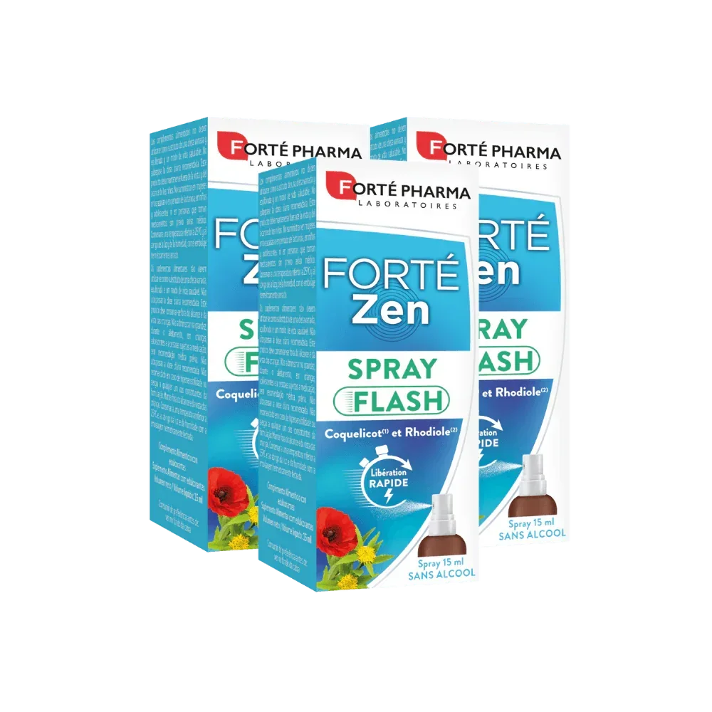 Lot de 3 FortéZen Spray Flash - Forté Pharma - Lot de 3 FortéZen Spray Flash - Default Title