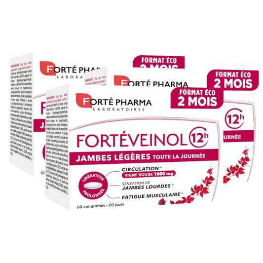 FortéVeinol 12h 2 mois lot de 3