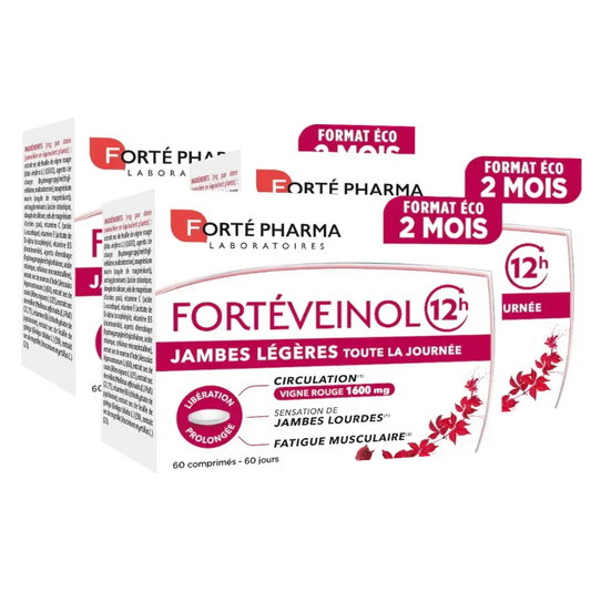 FortéVeinol 12h 2 mois lot de 3