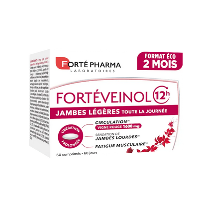 FortéVeinol 12h 60 comprimés 2 mois